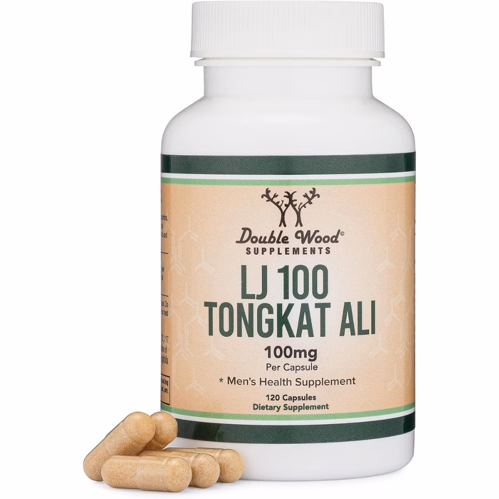 Double Wood LJ100 Tongkat Ali 100mg 120 Capsules
