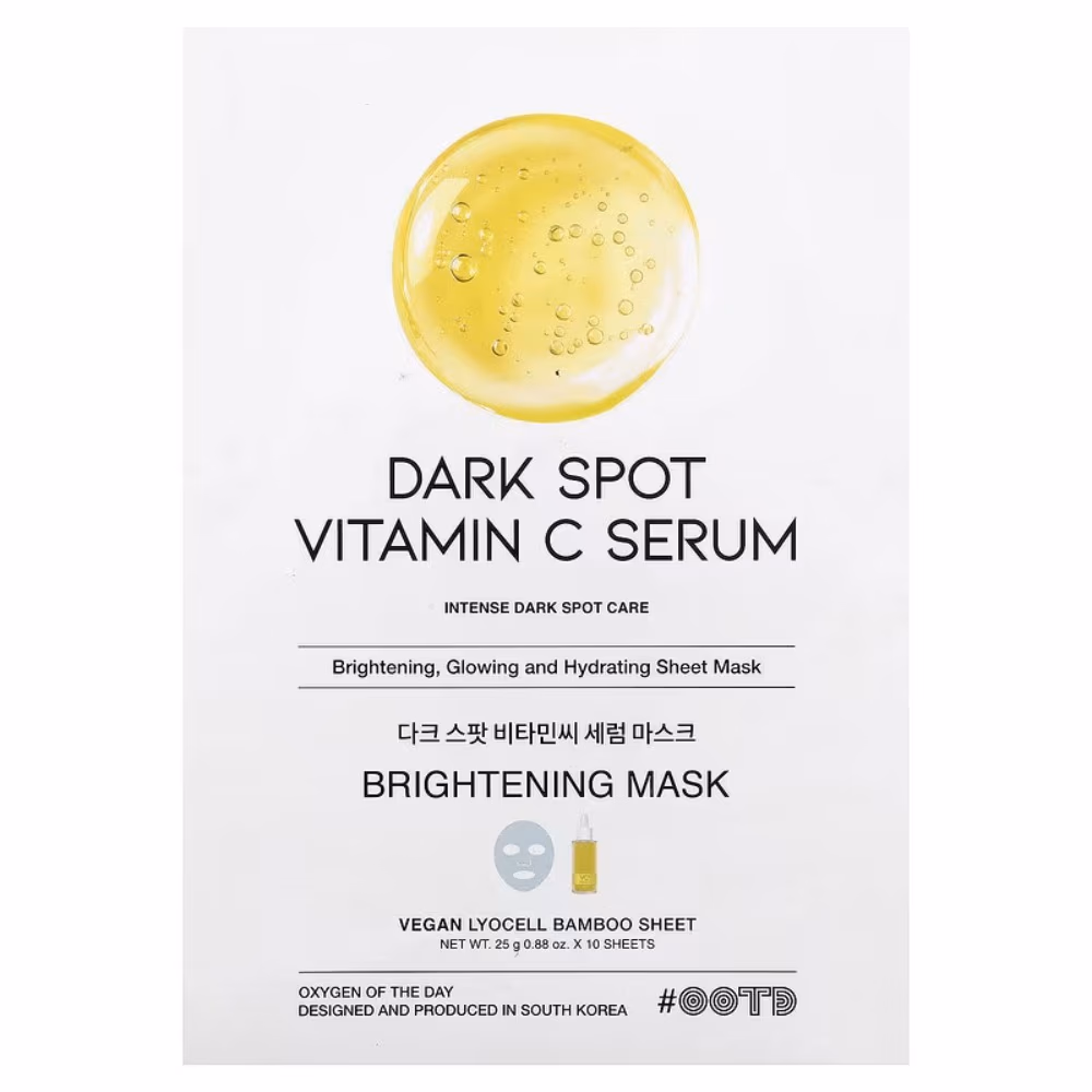Ootd Dark Spot Vitamin C Serum Brightening Mask 1