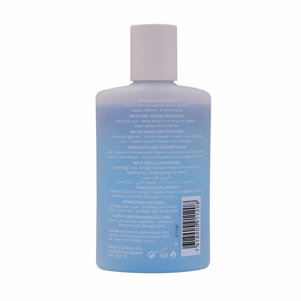 Mavala Mild Nail Polish Remover - Blue 100ml 2
