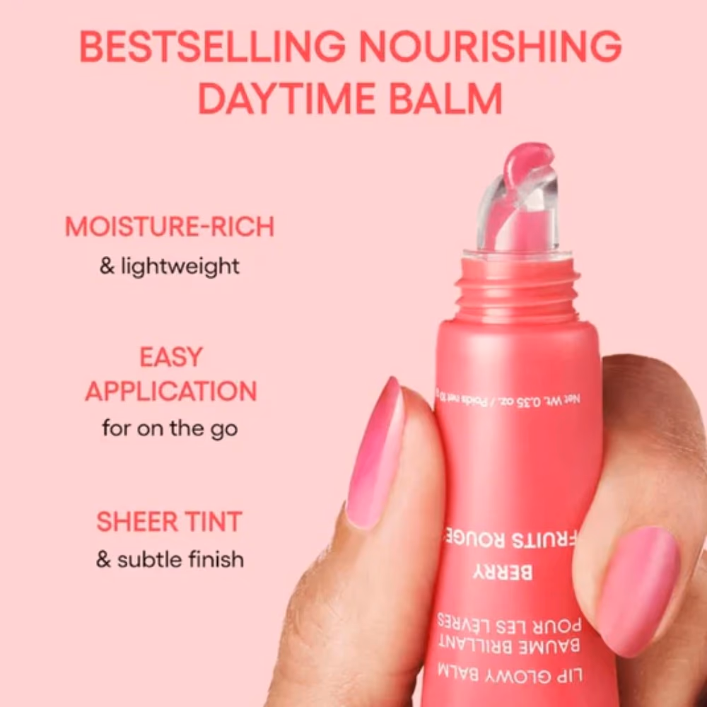 Laneige Lip Glowy Balm Berry Hydrating Lip Balm with Berry Fruit Complex, Shea Butter and Murumuru Seed Butter 10g 2