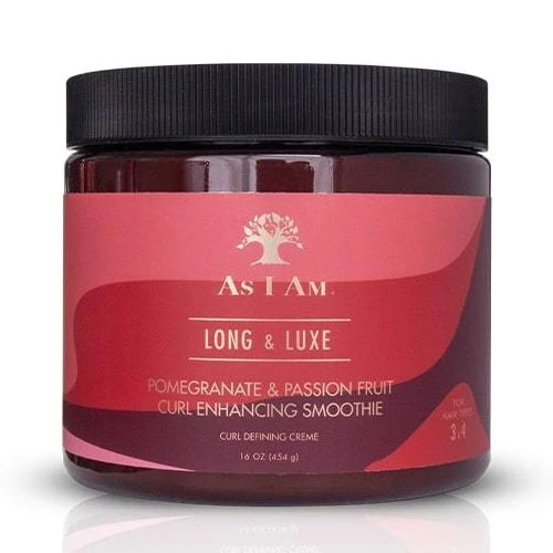 As I Am Long and Luxe Pomegranate & Passion Fruit Curl Enhancing Smoothie 454gm 1