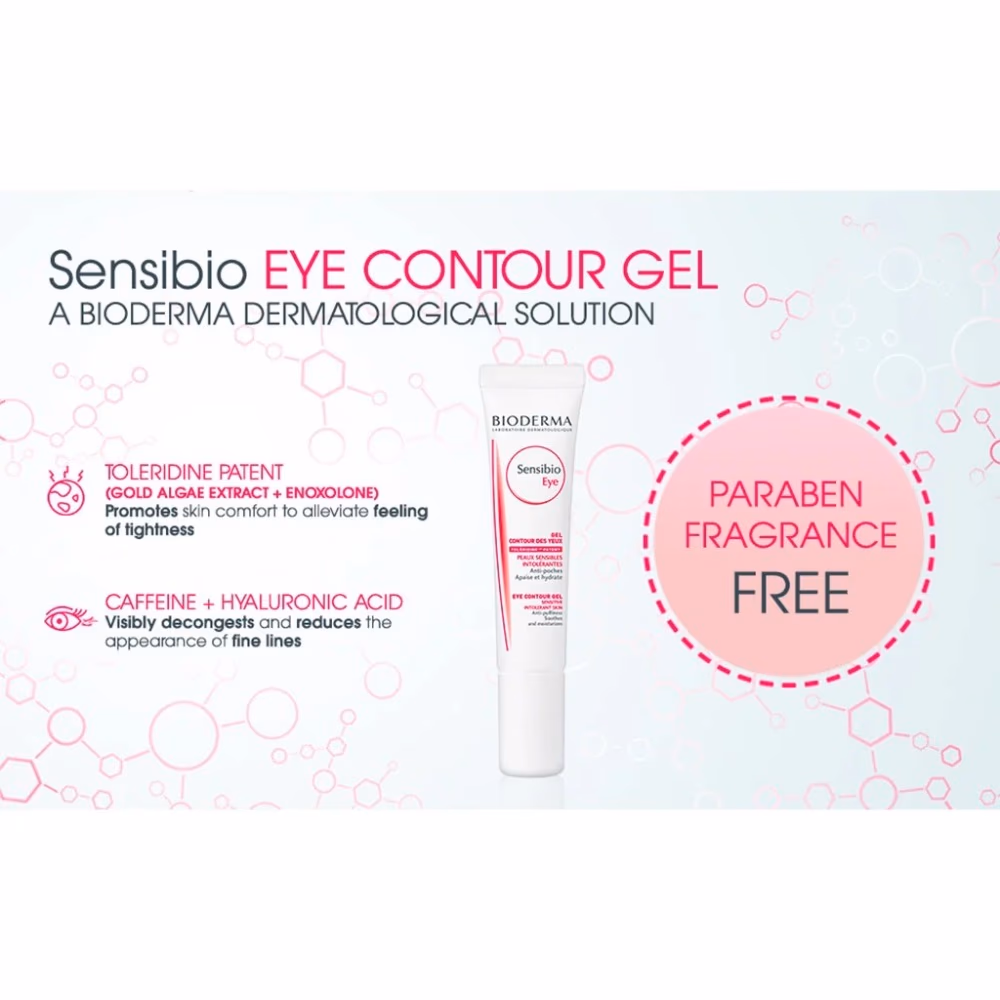 Bioderma Sensibio Eye Contour Gel 15ml 4