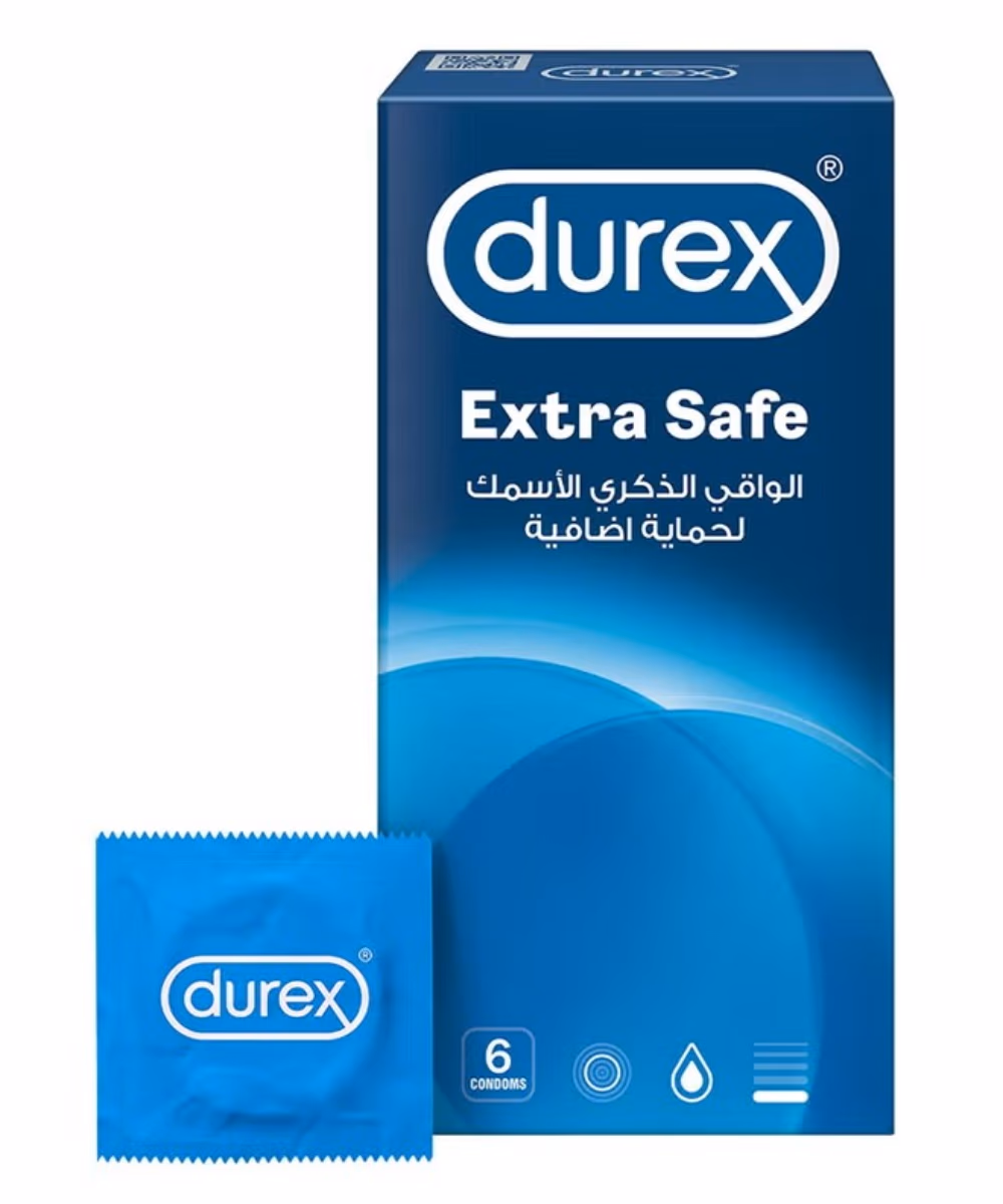 Durex Extra Safe Condoms - Pack of 6 2