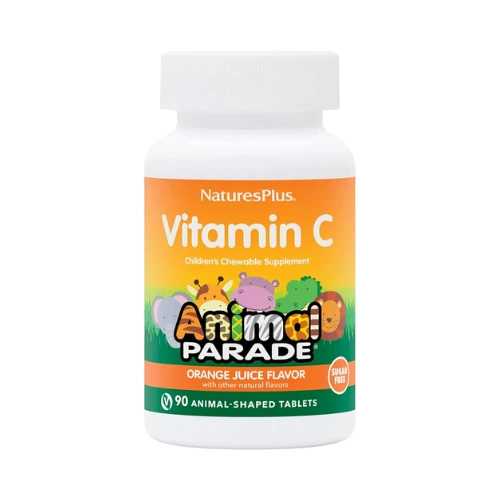 Natures Plus  Animal Parade Vitamin C Sugar Free Tablet 90s