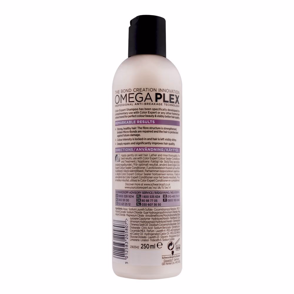 Schwarzkopf Color Expert Omegaplex Shampoo 250ml 2