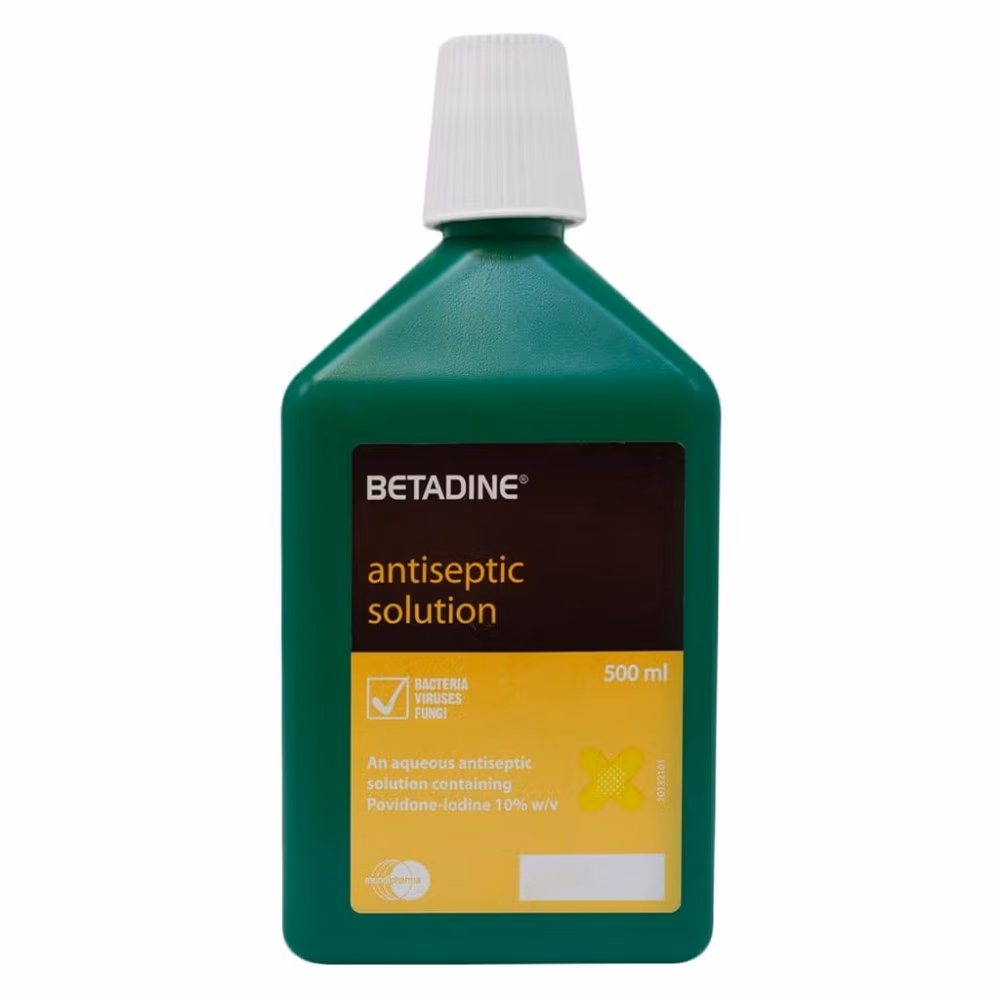 Betadine Antiseptic Solution 500Ml 5