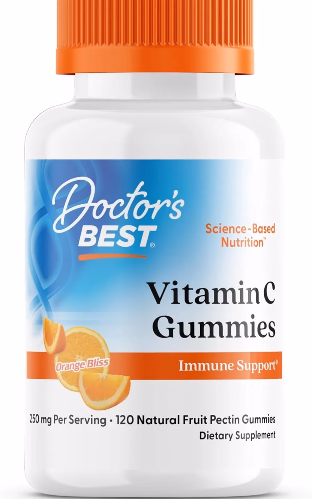 Doctor's Best Vitamin C 250mg, 120 Gummies 1