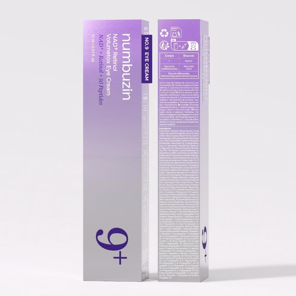 Numbuzin NAD+ Retinol Volumetox Eye Cream 10ml 1