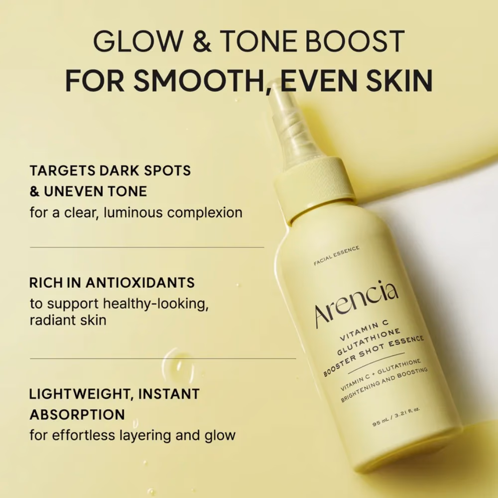 Arencia Vitamin C Glutathione Booster Shot Essence Brightening Facial Essence 95ml 4