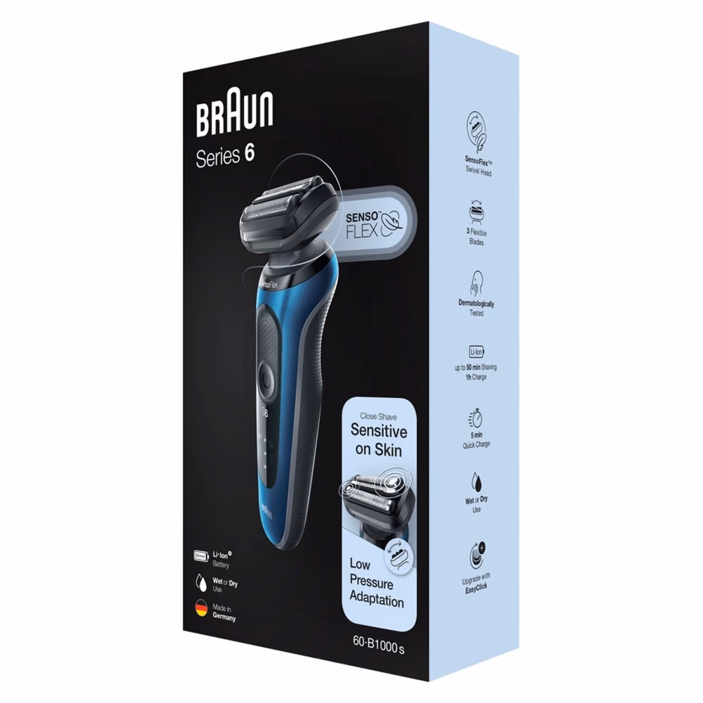 Braun Series 6 60-B1000S Wet and Dry Shaver 1