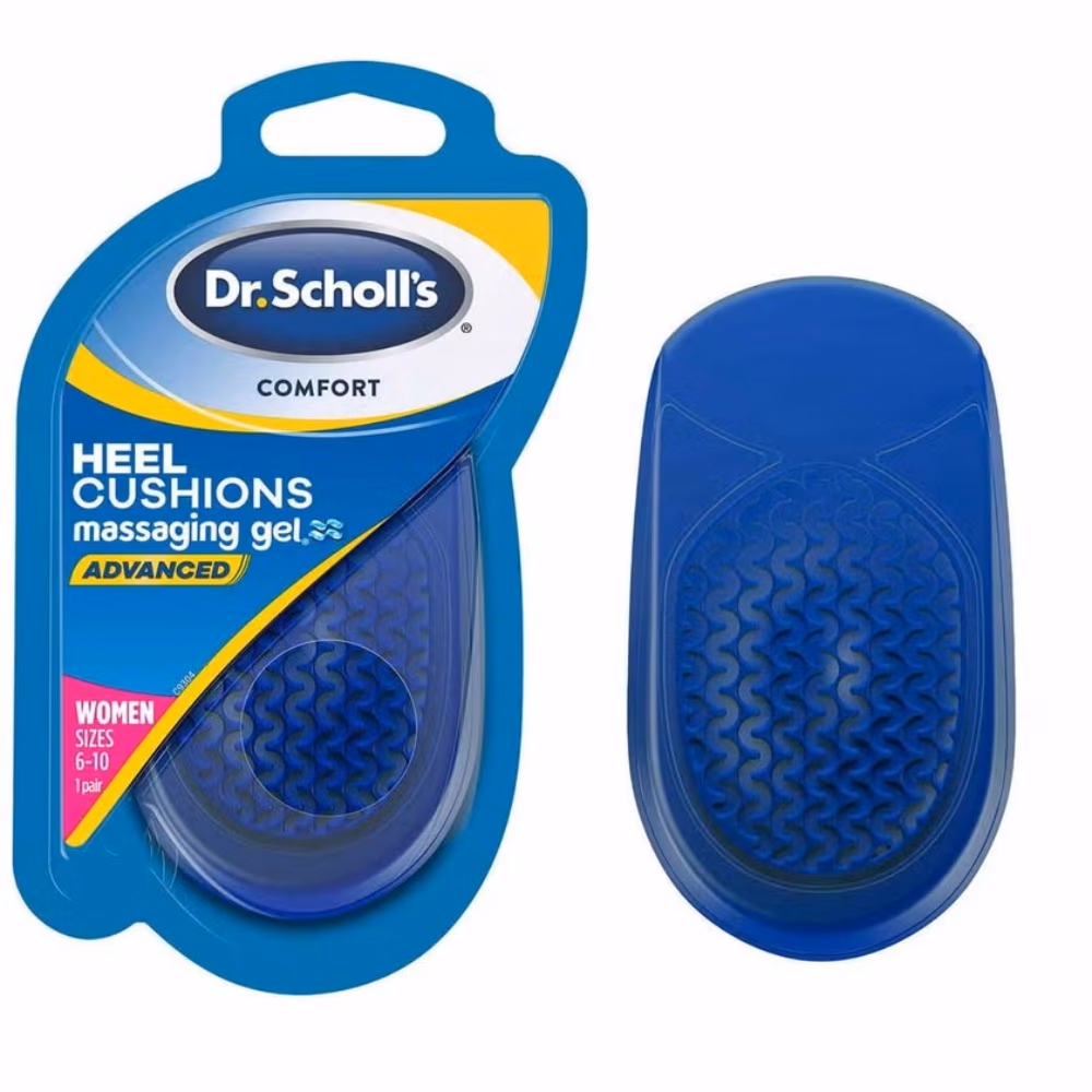 Dr. Scholl's Heel Cushions Massaging Gel Women 6-10 (2S) 2