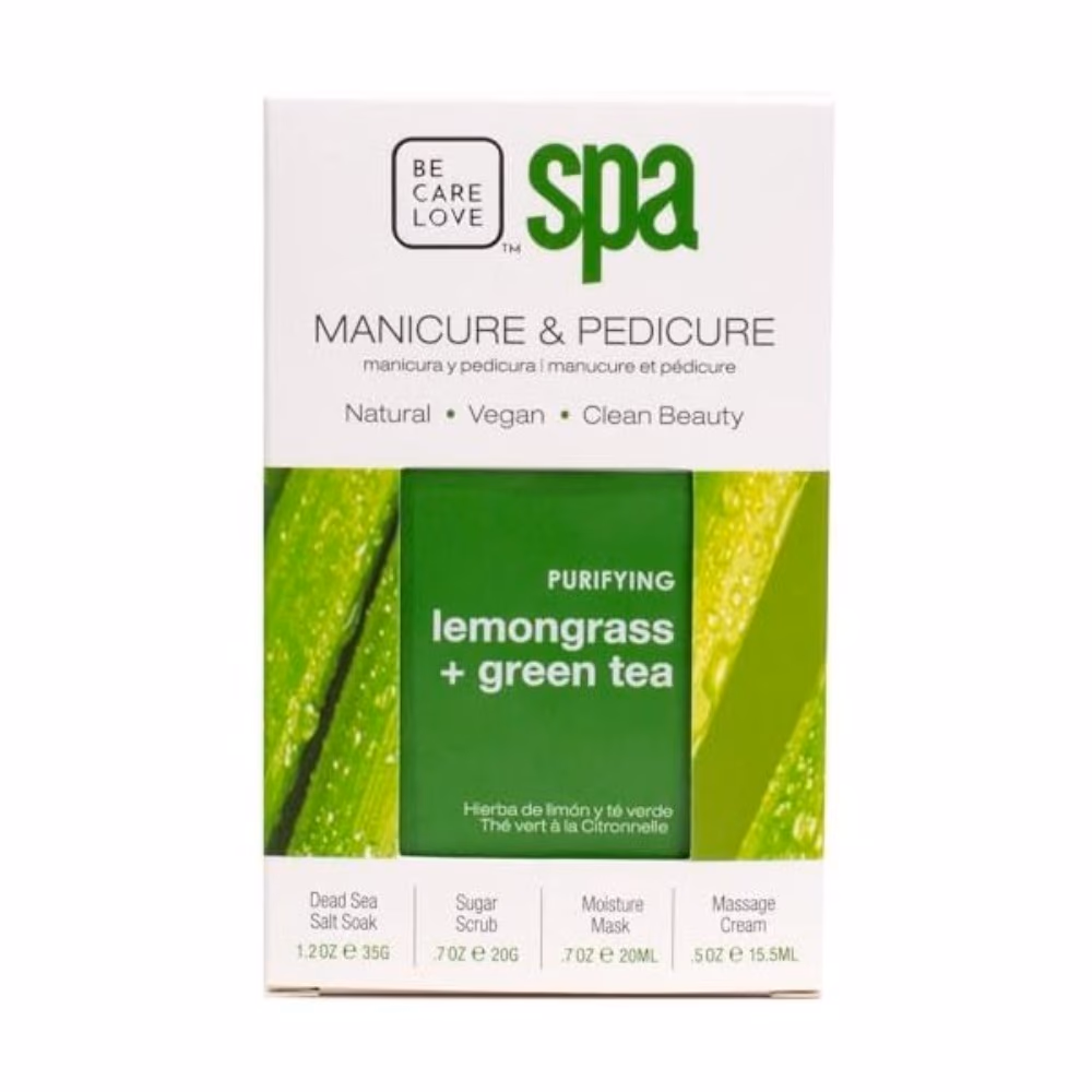 Be Care Love Spa Lemongrass + Green Tea 4 Pack