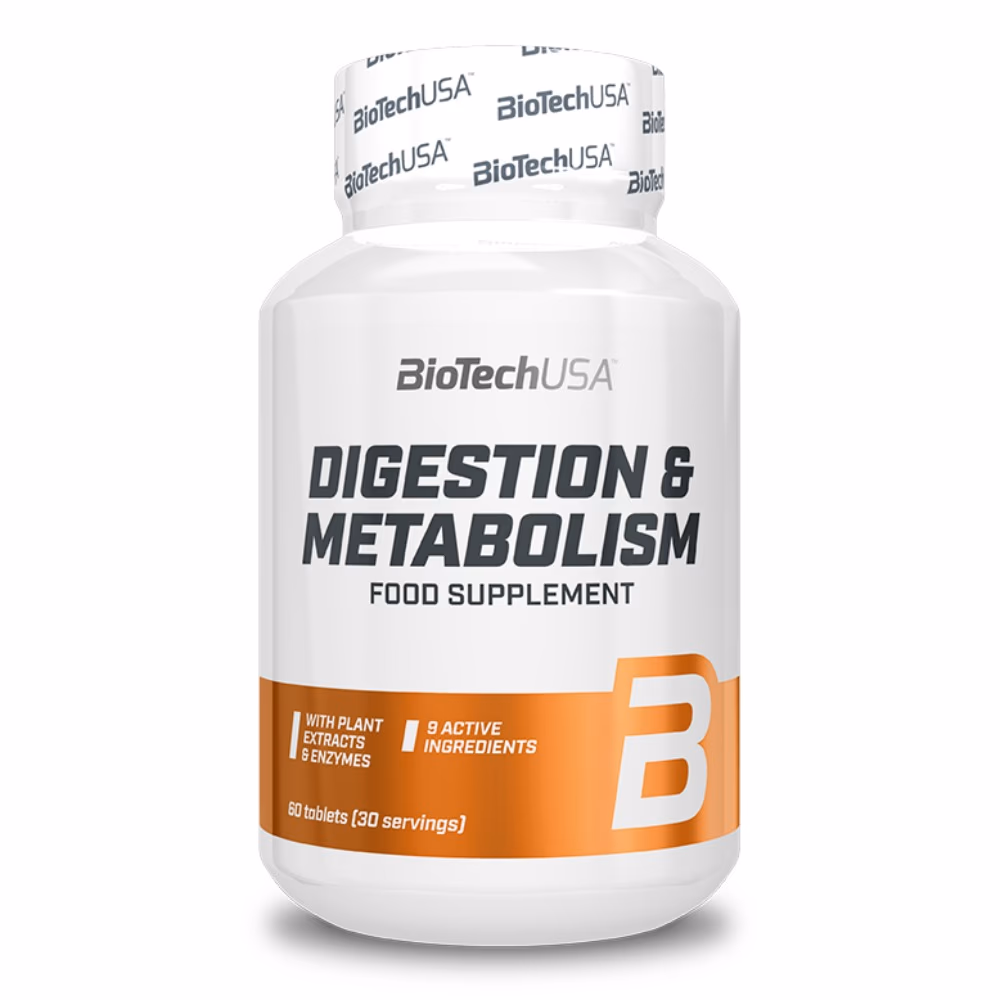 BioTechUSA Digestion & Metabolism Tablets 60s – Support for Digestive Health & Energy Balance 1