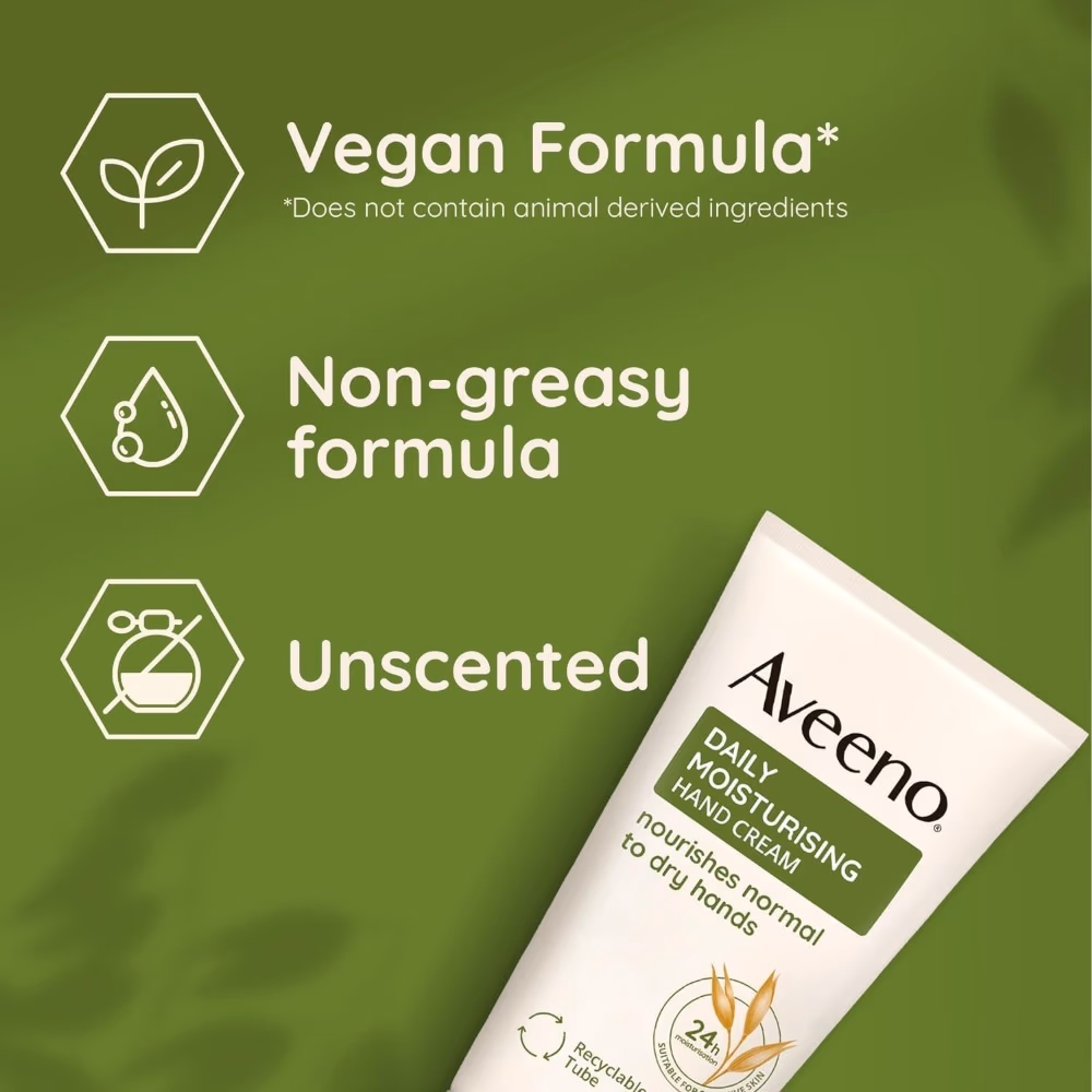 Aveeno Daily Moisturizing Hand Cream 97ml – Hydrating Hand Cream 4