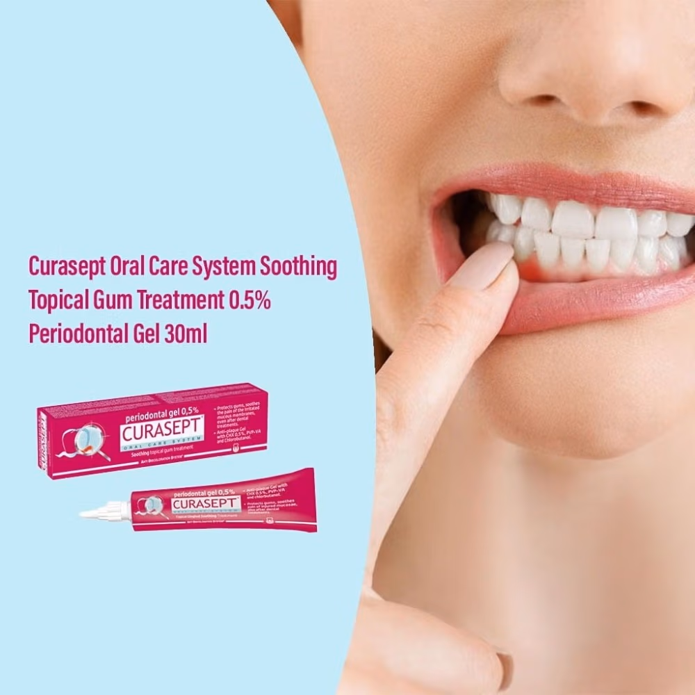 Curasept Periodontal Gel 0.5% Soothing 30Ml 3