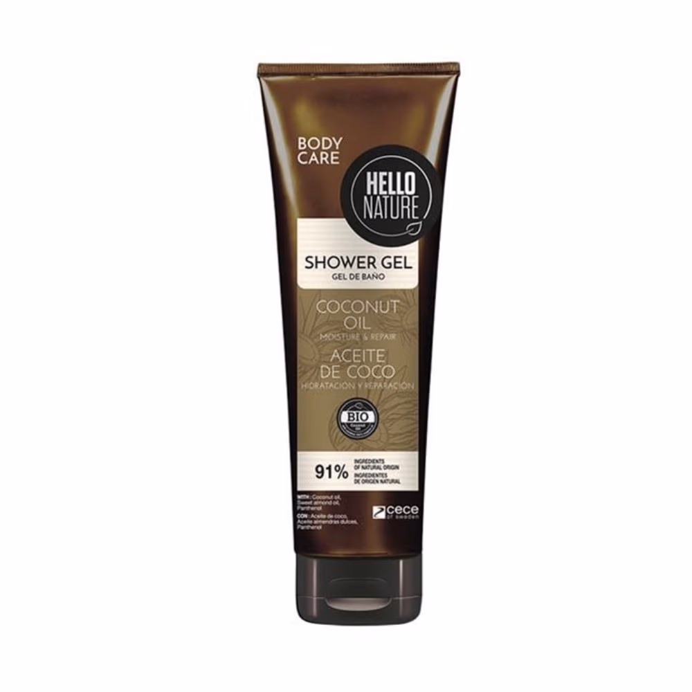Hello Nature Coconut Oil Shower Gel 250ml 1