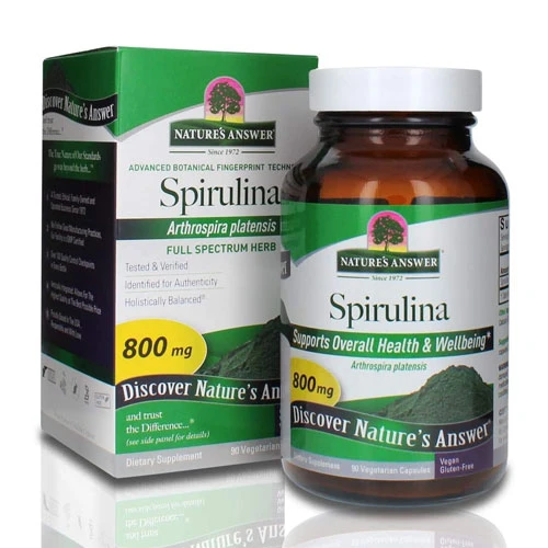 Natures Answer Spirulina 800mg-90 Capsules