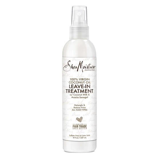 Shea Moisture 100% Virgin Coconut Oil Leave-In Treatment 237ml