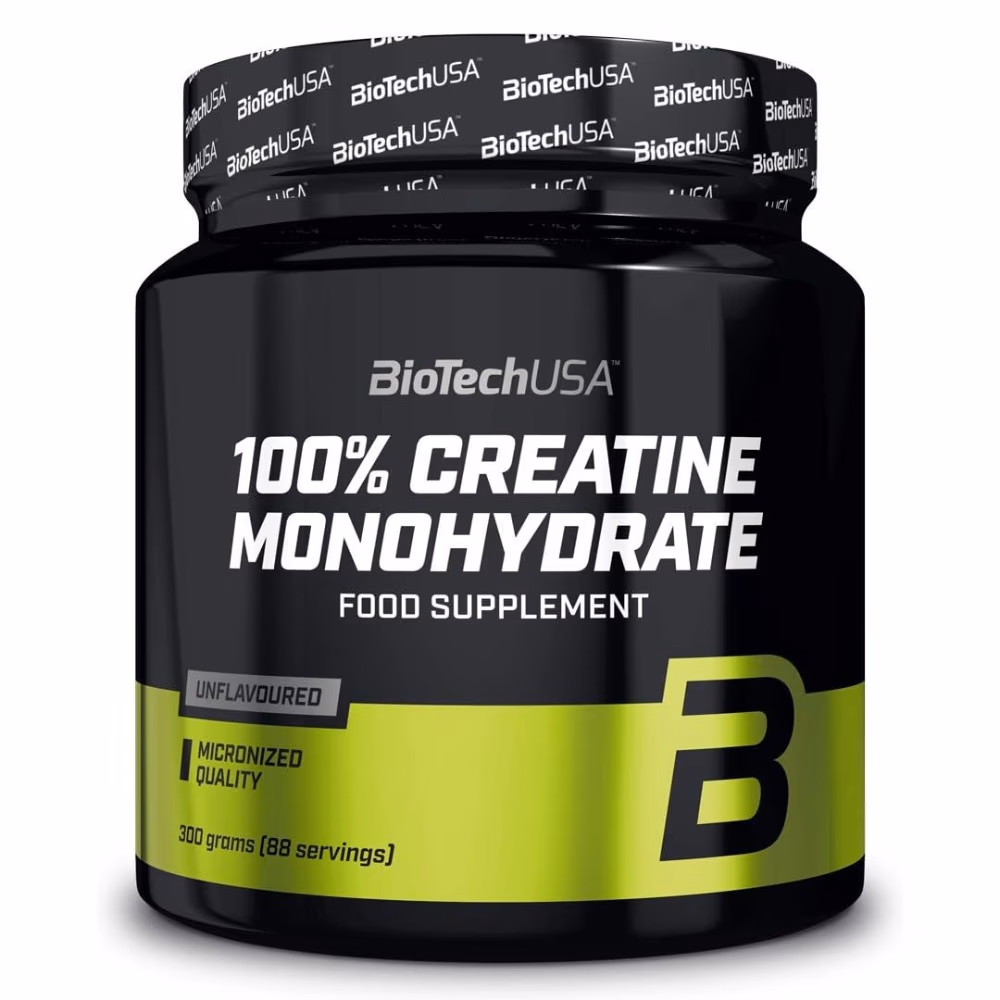BioTechUSA 100% Creatine Monohydrate - 300gm