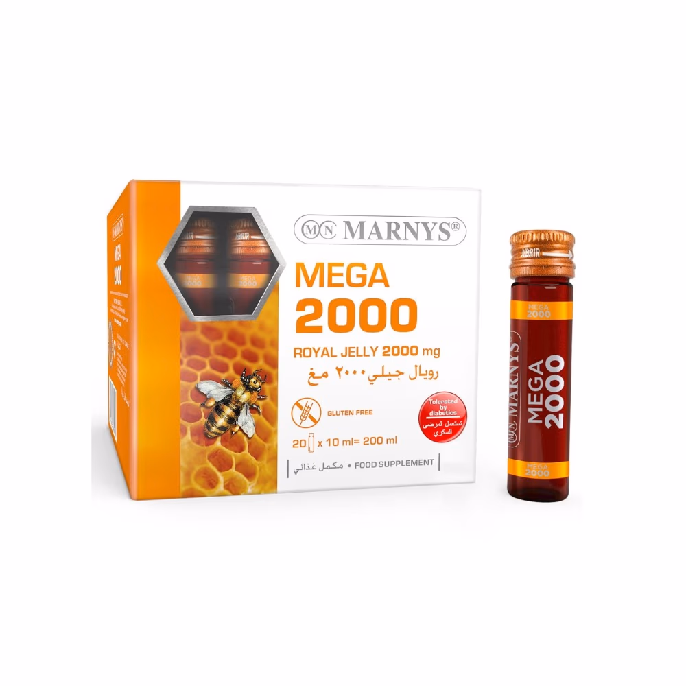 MARNYS Royal Jelly Mega 2000 – 20 Vials