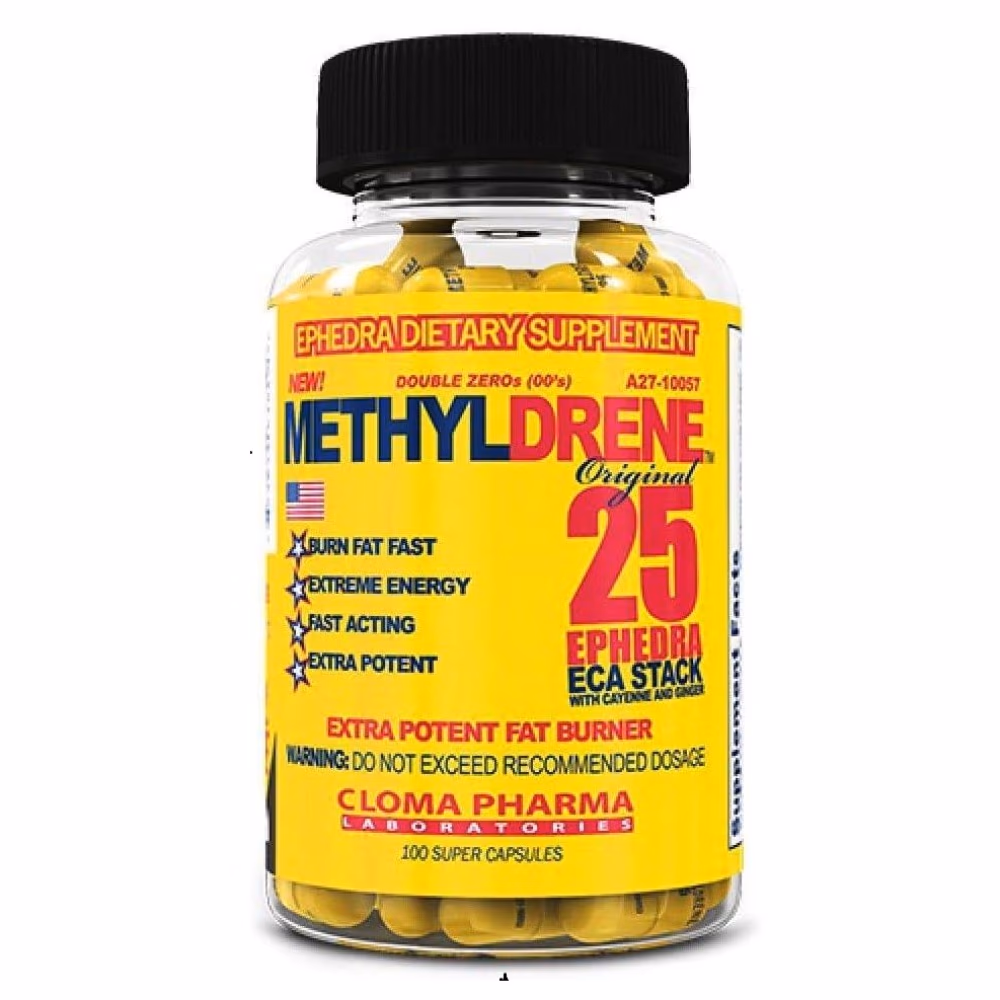 Cloma Pharma Methyldrene 25ephedra - 100 capsules