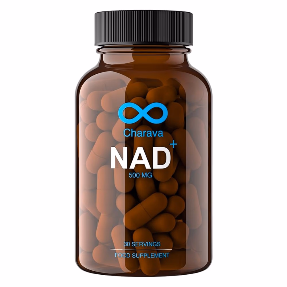 Charava NAD+ 500mg - 30 Capsules 1