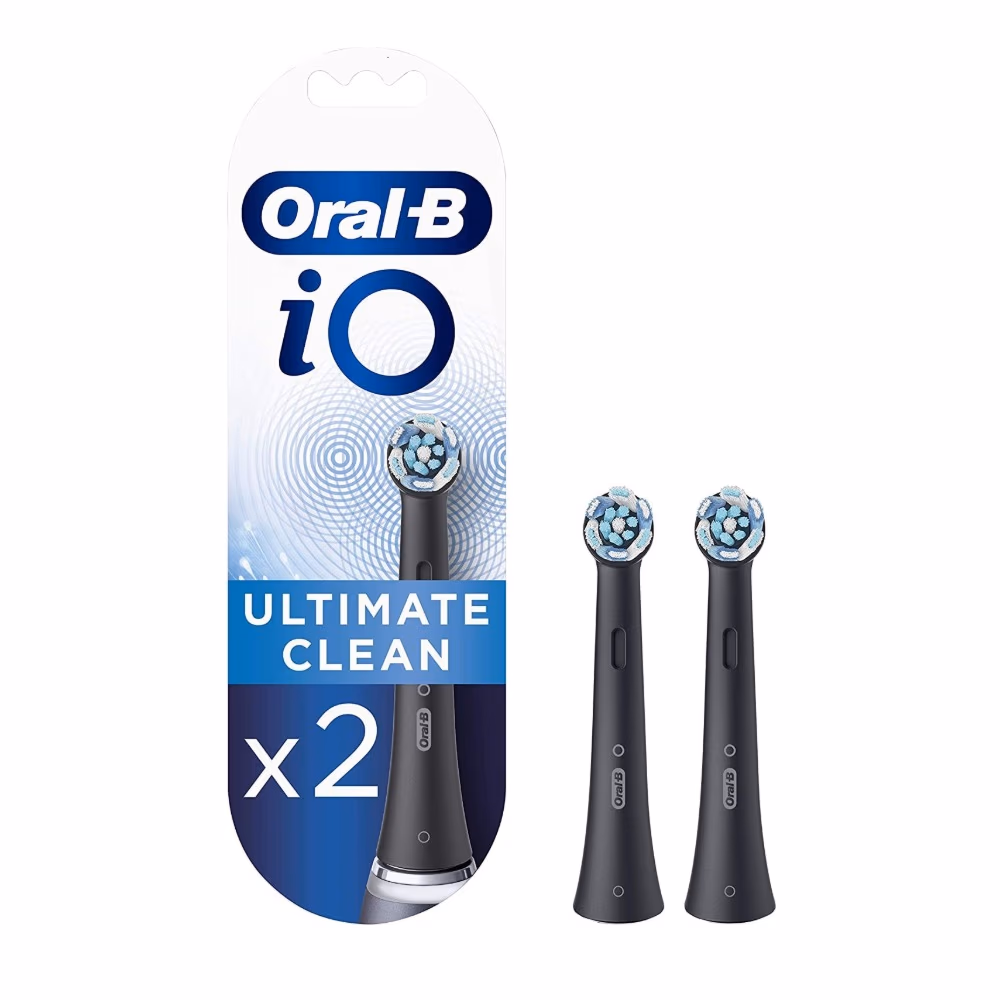 Braun Oral B iO Ultimate Clean Brush Head Black 2s