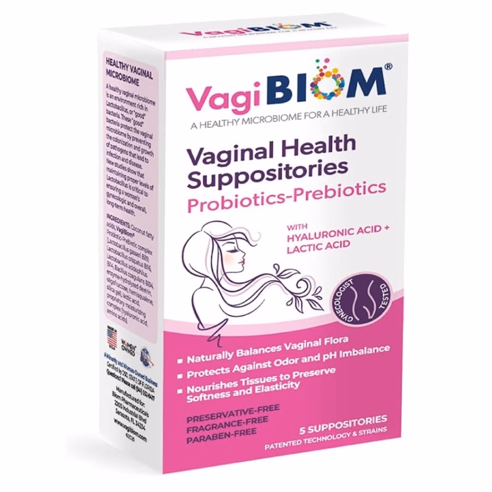 Vagibiom Vaginal - 5 Suppositories