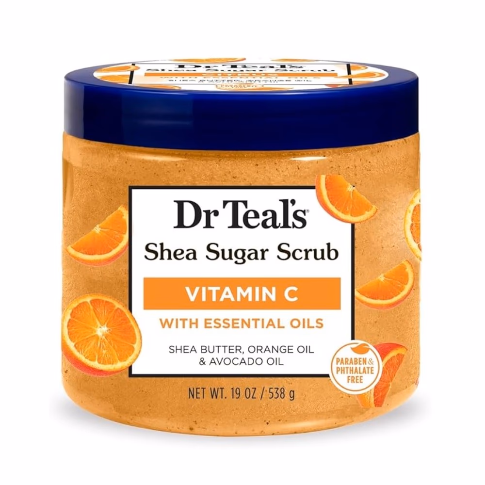 Dr Teals Shea Sugar Scrub Citrus 538g 1
