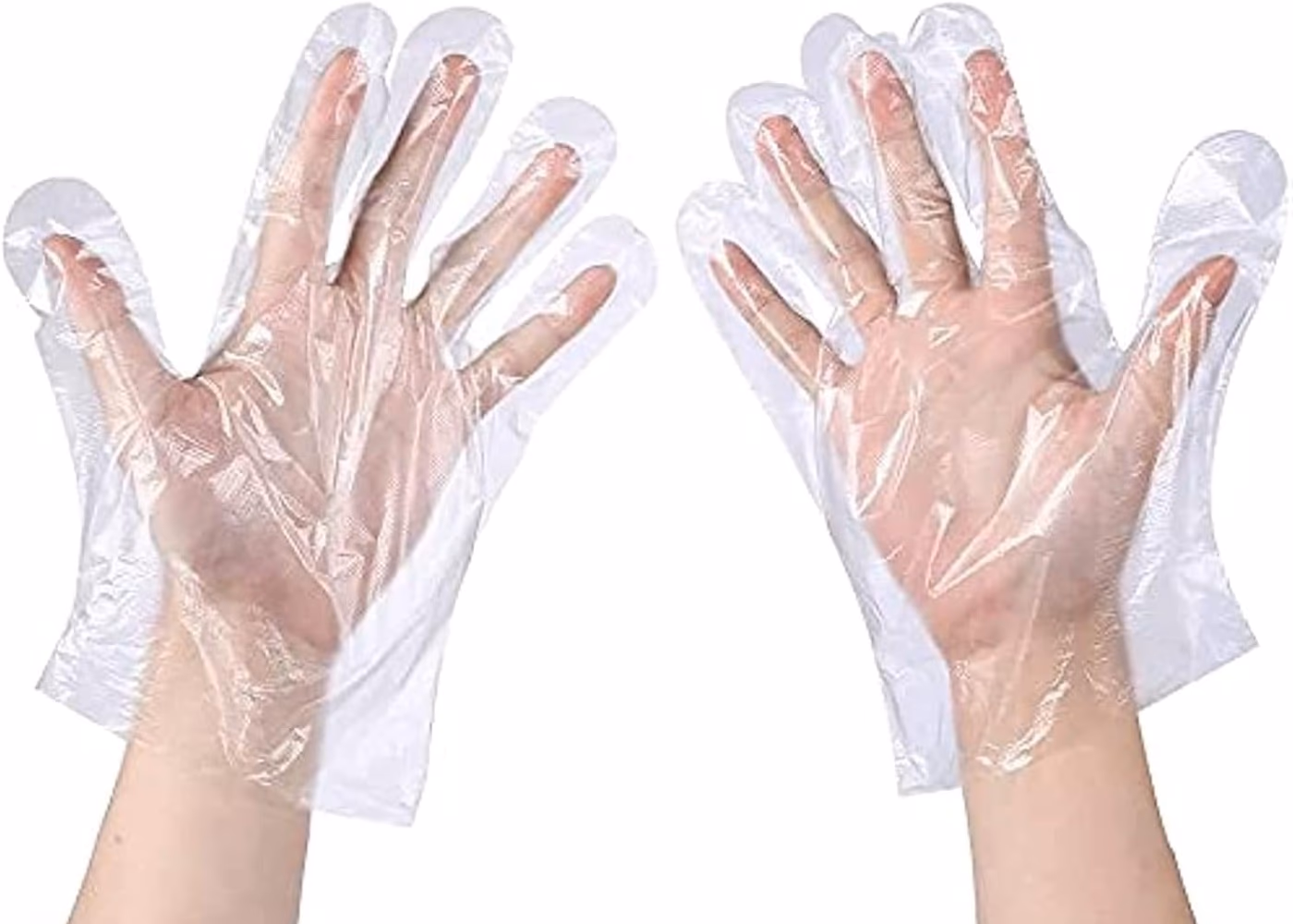 Cathapack Clear Disposable Gloves Large 1