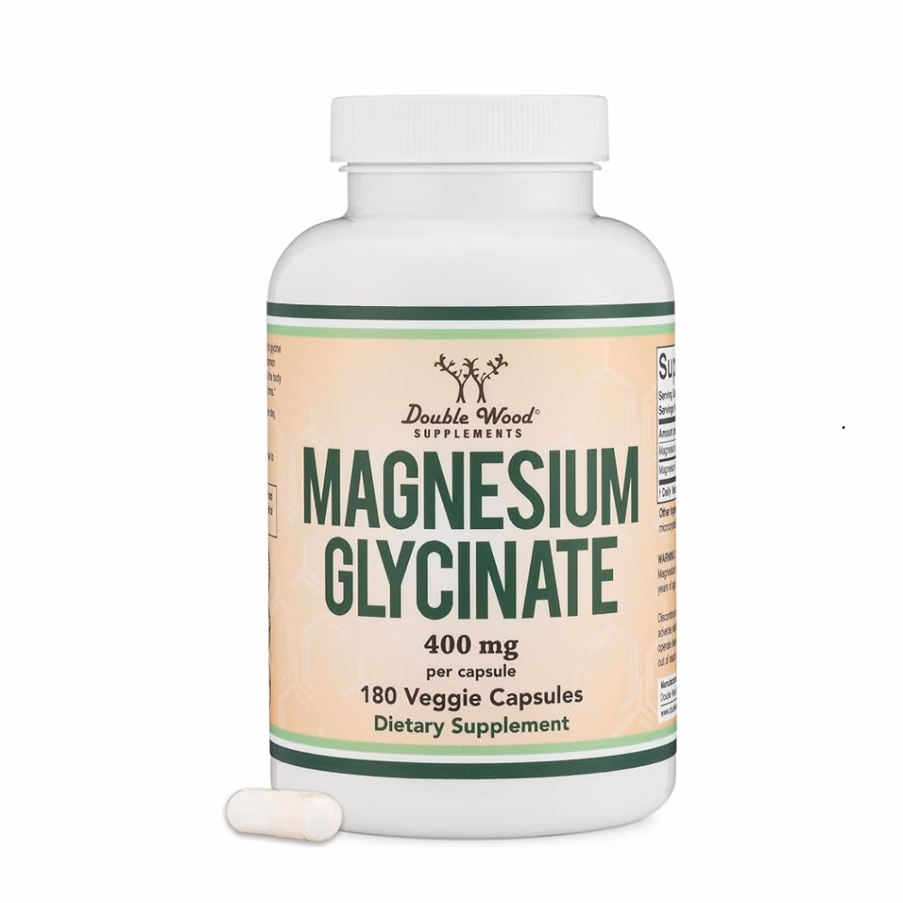 Double Wood Magnesium Glycinate 400mg Capsule 180s
