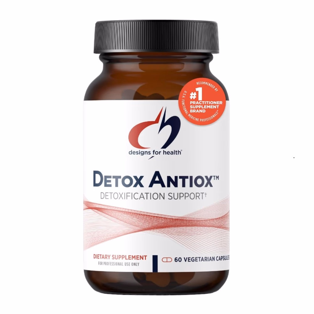 Designs For Health Detox Antiox - 60 Vegetarian Capsules