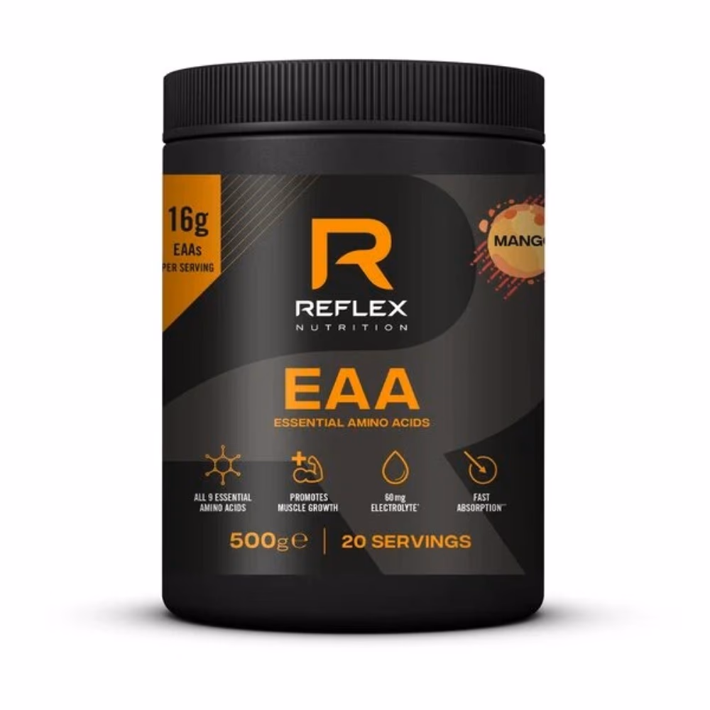 Reflex Nutrition EAA Complete Essential Amino Acids Powder Mango 500gm 1