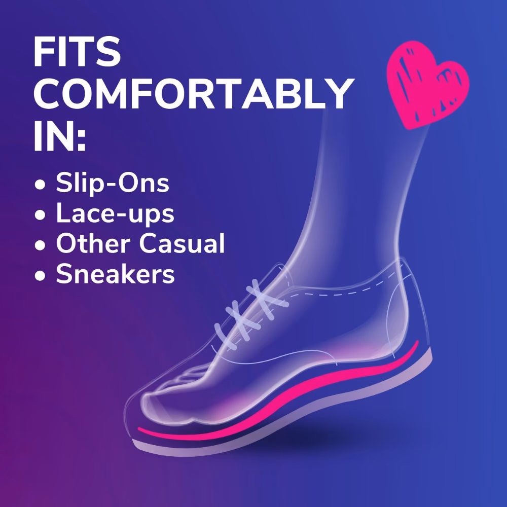 Scholl Stylish Sneaker Insoles Women Size 6 to 10 3