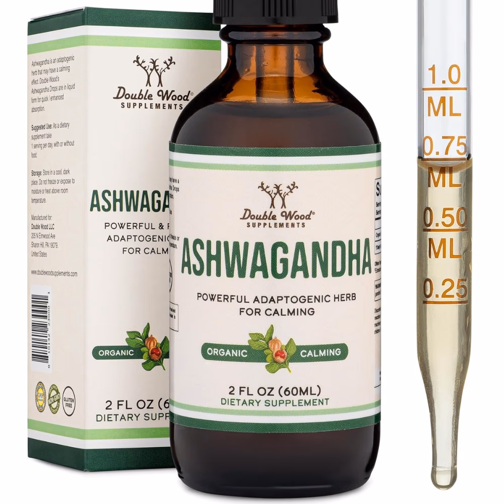 Double Wood Ashwagandha Liquid Extract 60 mL