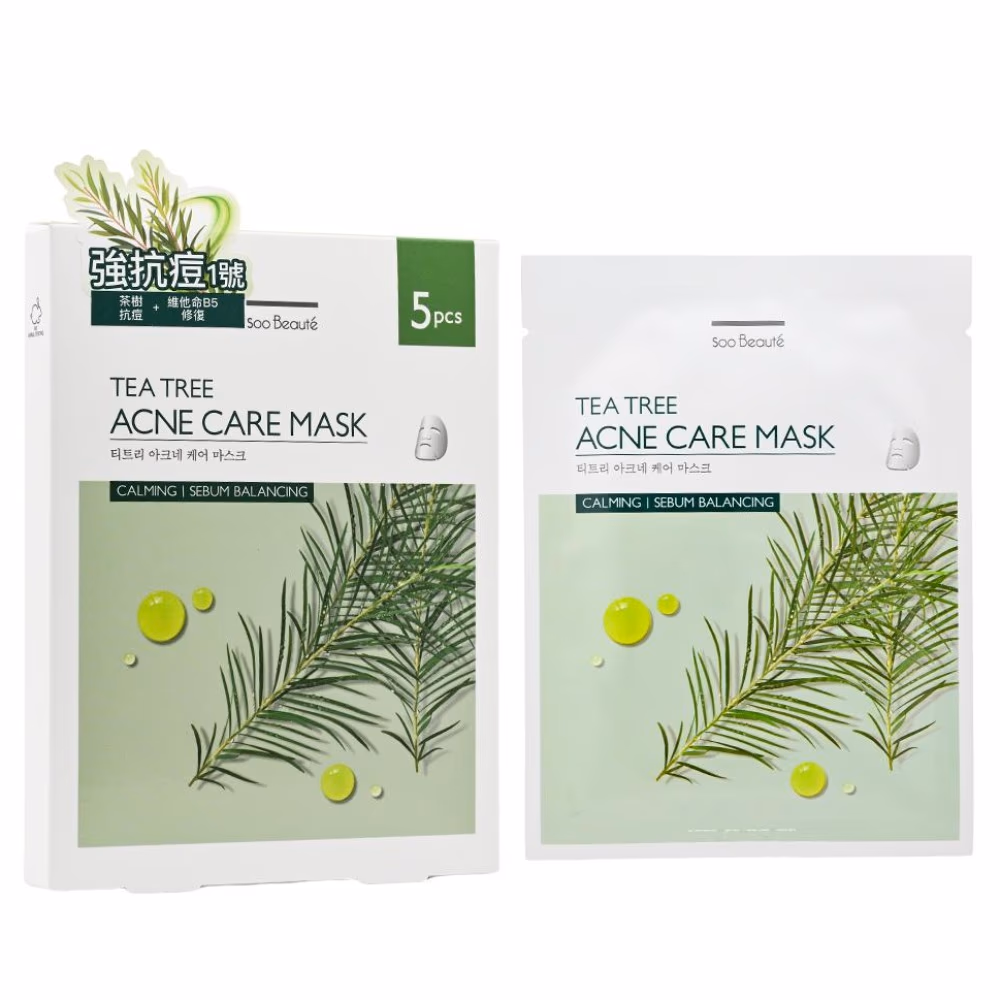 Soo Beaute Tea Tree Acne Care Mask 5s 1