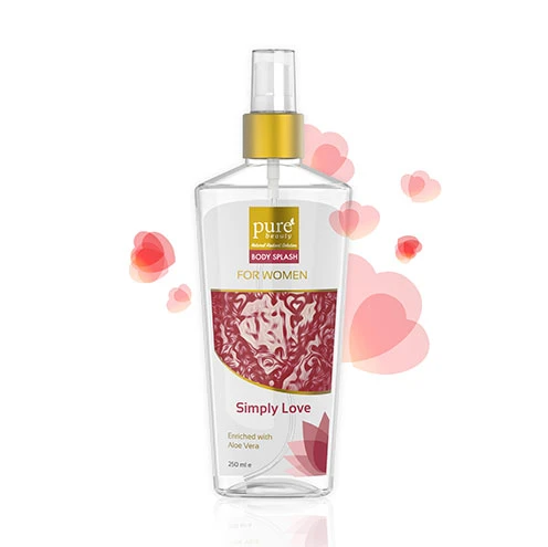 Pure Beauty Body Splash Simply Love For Women 250ml