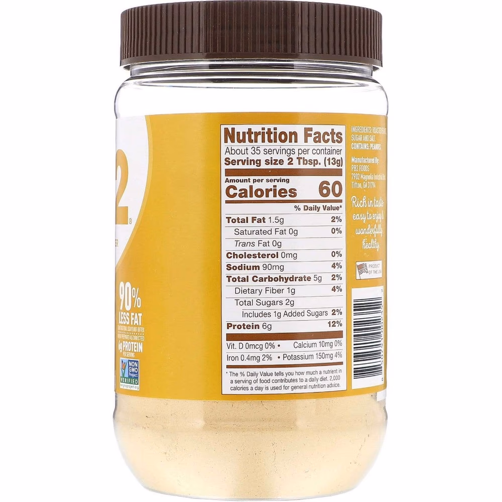 PB2 Powdered Peanut Butter – Original (453g) 3