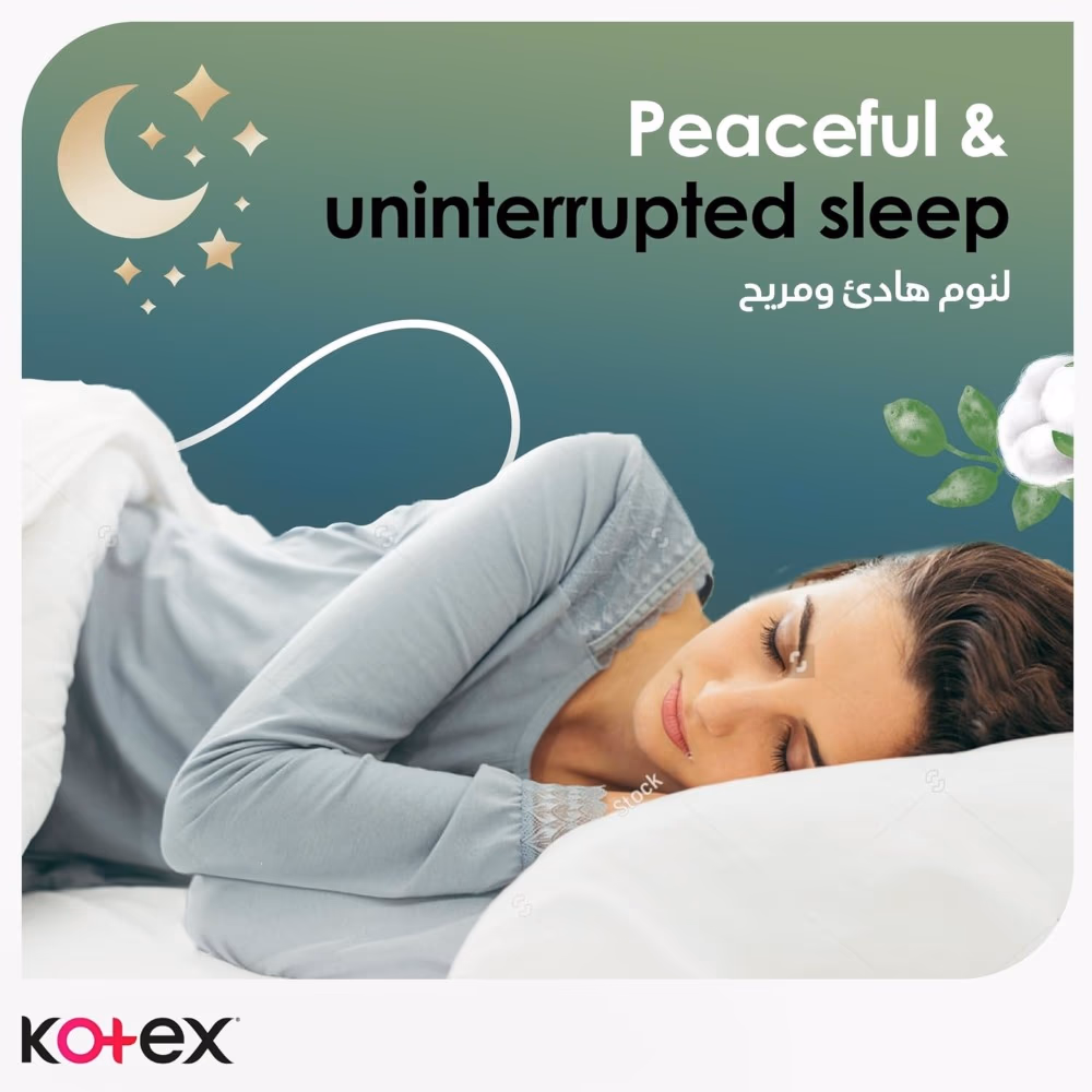 Kotex Natural Maxi Protect Super 44s 3