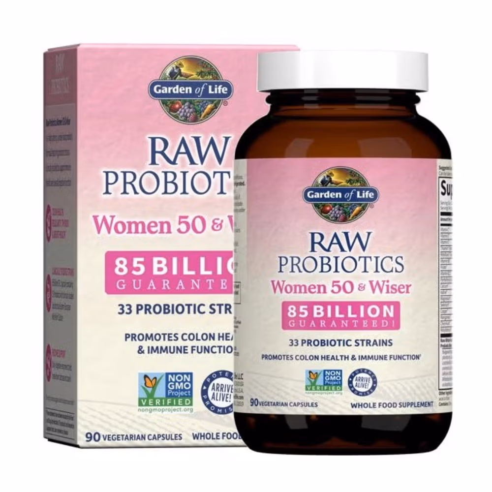 Garden of Life Raw Probiotics Women 85Billion Capsules 90S