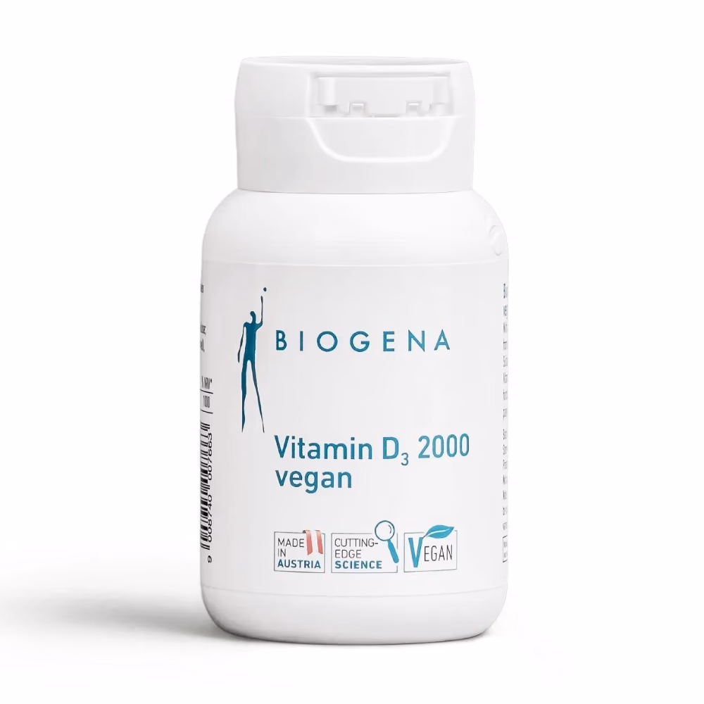 Biogena Vitamin D3 2000 Vegan- 60 Capsules