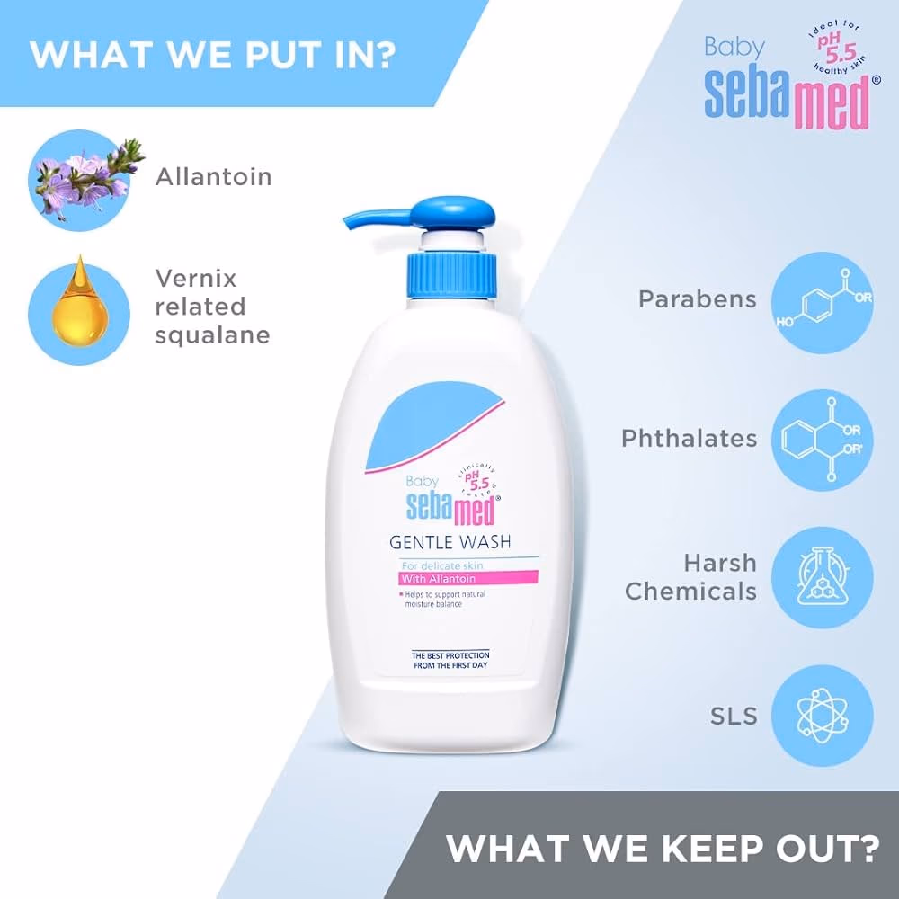 Sebamed Baby Extra Soft Wash 400ml 2
