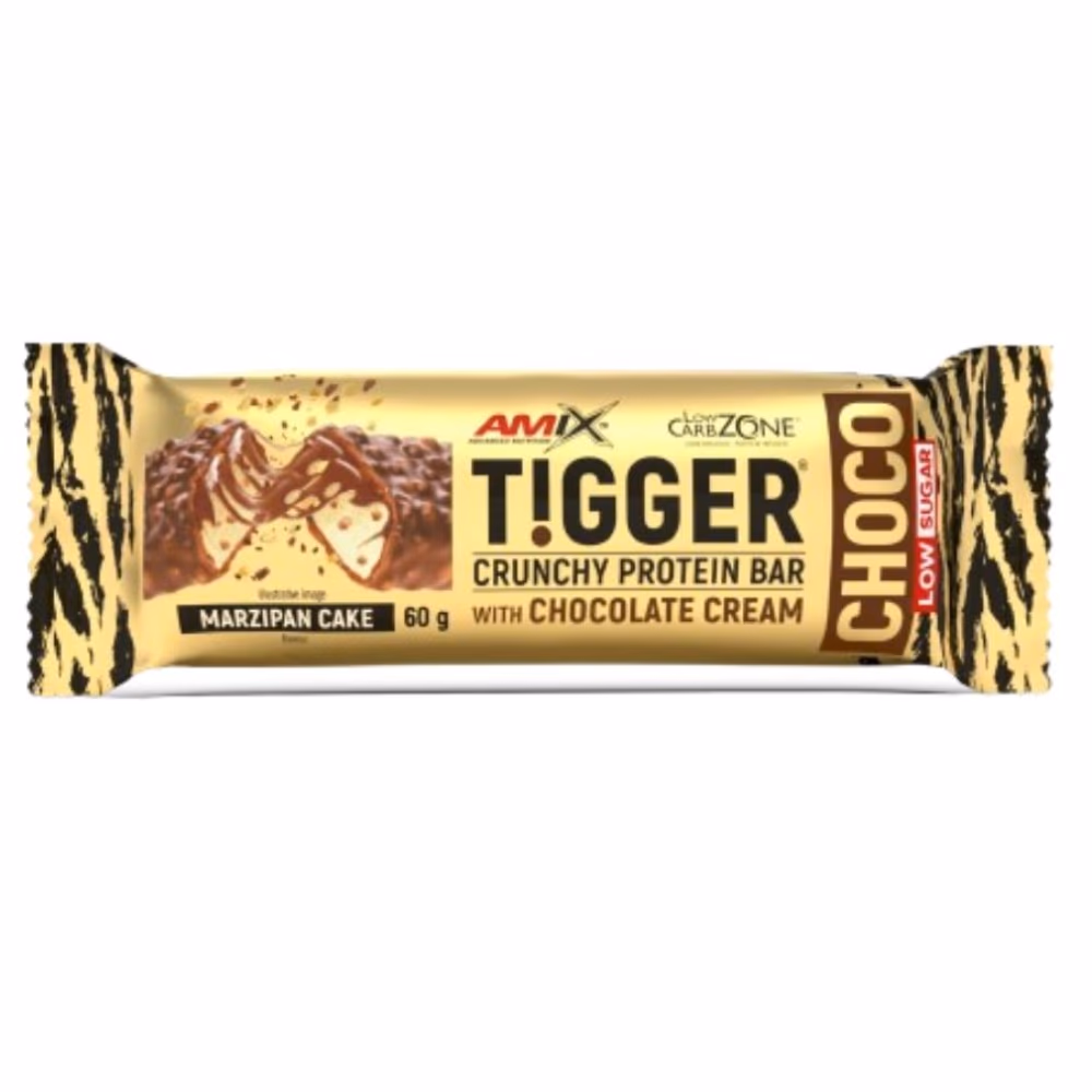 Amix Tigger Crunchy Protein Bar Marzipan Cake 60g
