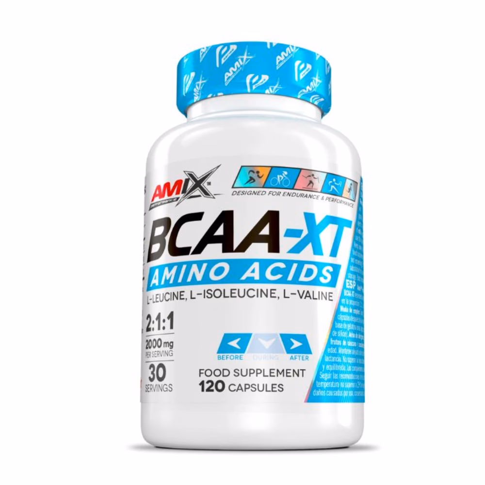 Amix BCAA-XT Amino Acids 120 Capsules