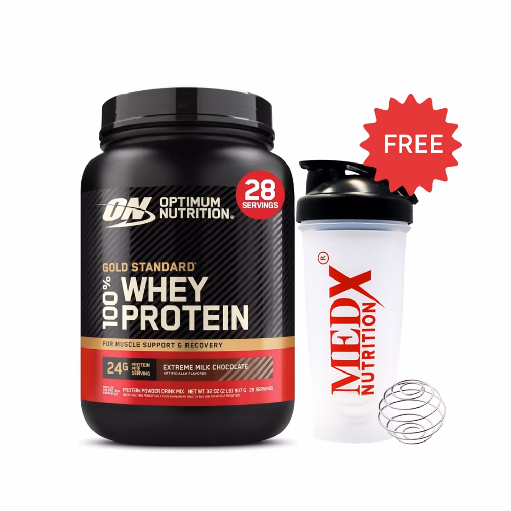 Optimum Nutrition 100% Gold Standard Whey Extreme Milk Chocolate 2LB 1