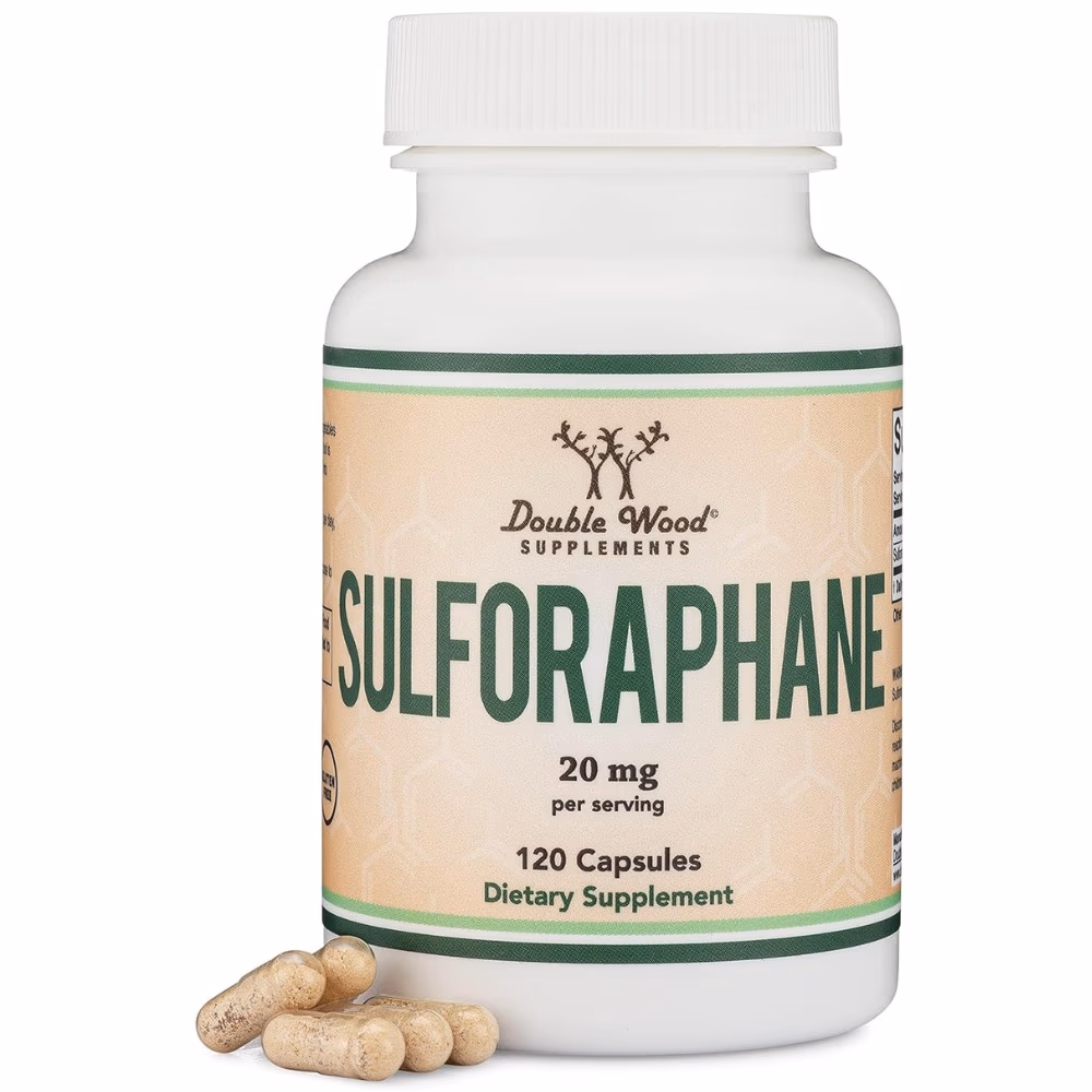 Double Wood Sulforaphane 20mg 120 Capsules