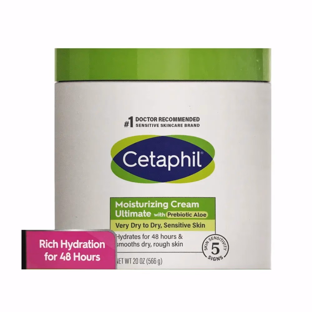 Cetaphil Ultimate Moisturizing Cream 566g – Deep Hydration Body Cream