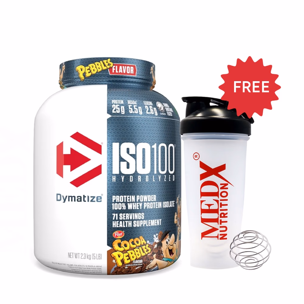 Dymatize ISO100 Whey Protein Powder Cocoa Pebbles 5lb 1