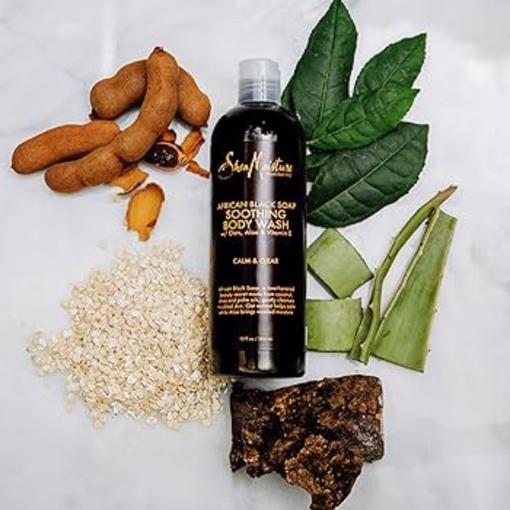 SheaMoisture African Black Soap Soothing Body Wash (384ml) 3