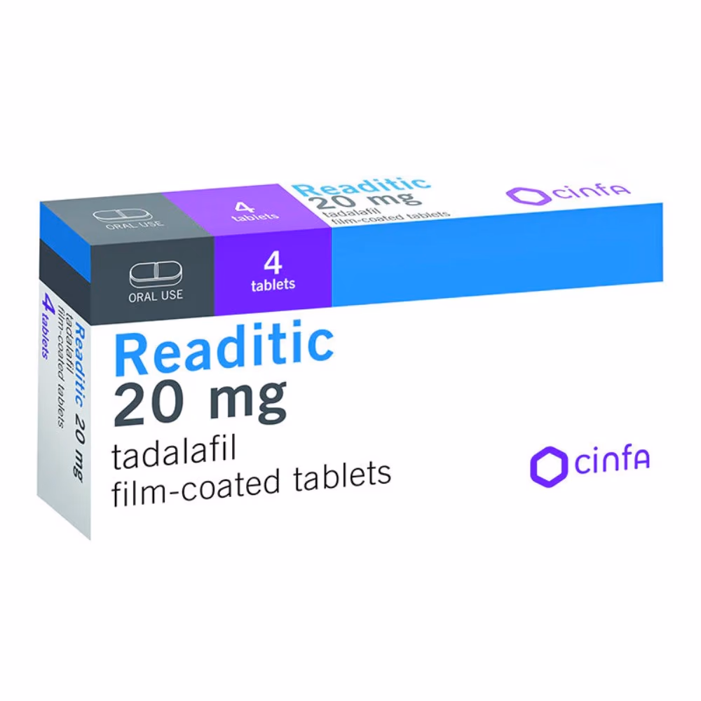 Readitic 20mg Tablet | Pack of 4